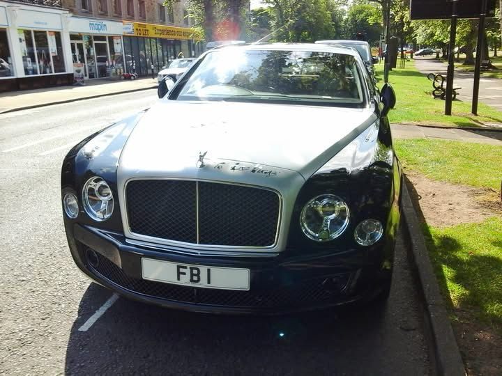 UK Number Plate FB 1